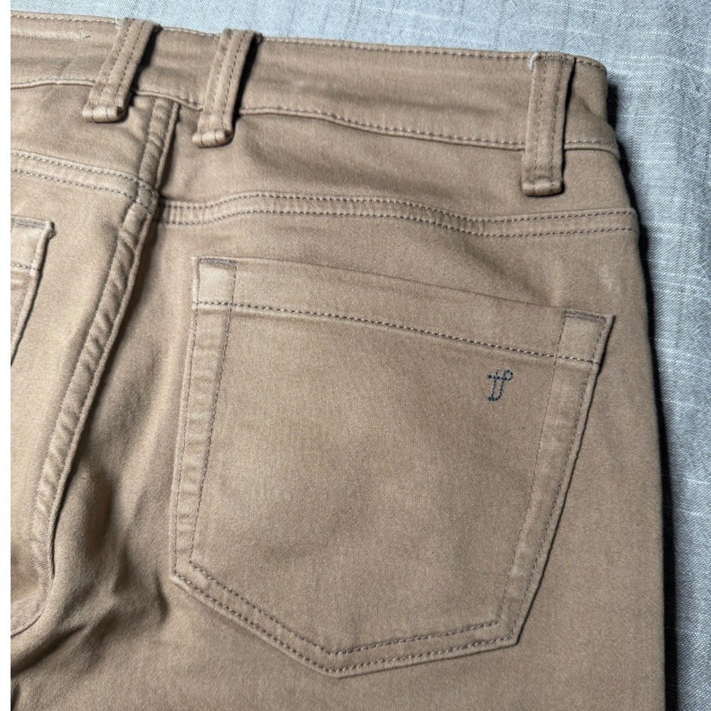 TPJ The Perfect Jean Slim Fit Khaki Tan Pants Mens 28x26 J09V10DK - Picture 9 of 10